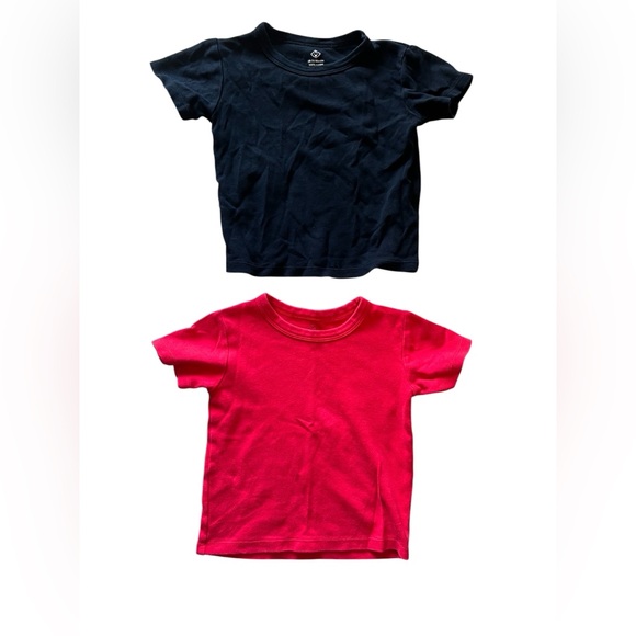 Unisex Toddler Red and Black Tshirt Bundle | 18-24M - Picture 1 of 3